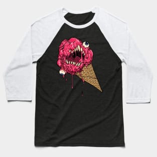 Eye Scream: Strawberry Baseball T-Shirt